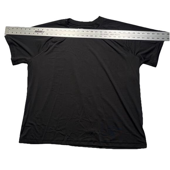 Goodfellow Mens T-Shirt 2XL Black Performance Tech Stretch Short Sleeve Tee *303 - Picture 5 of 8